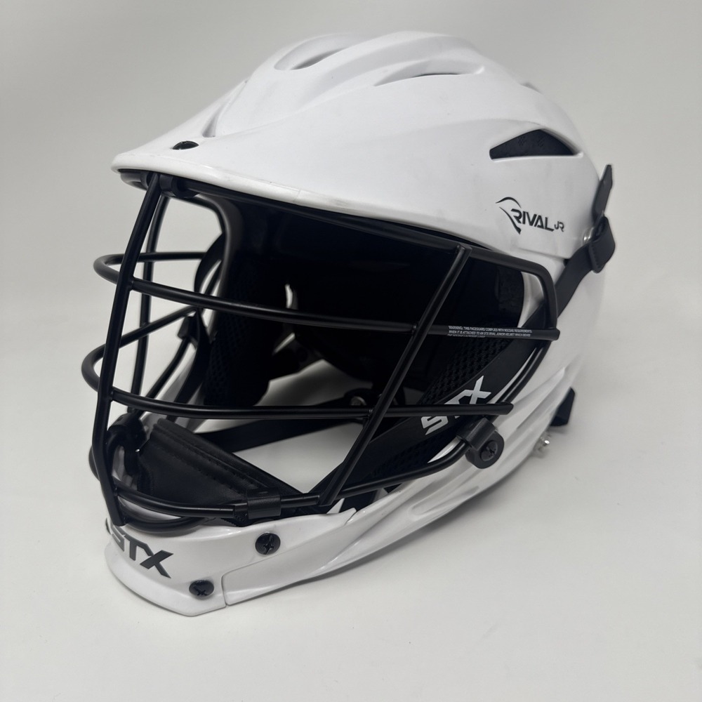 STX Rival Jr OSFM Adjustable Up To 22" Youth Lacrosse Helmet
